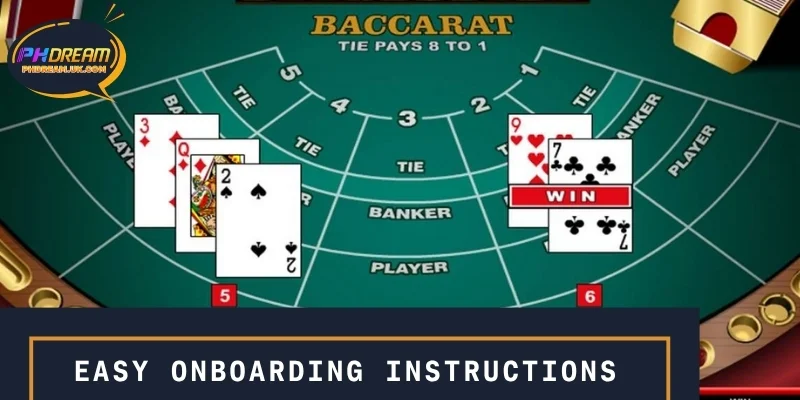 Easy onboarding instructions
