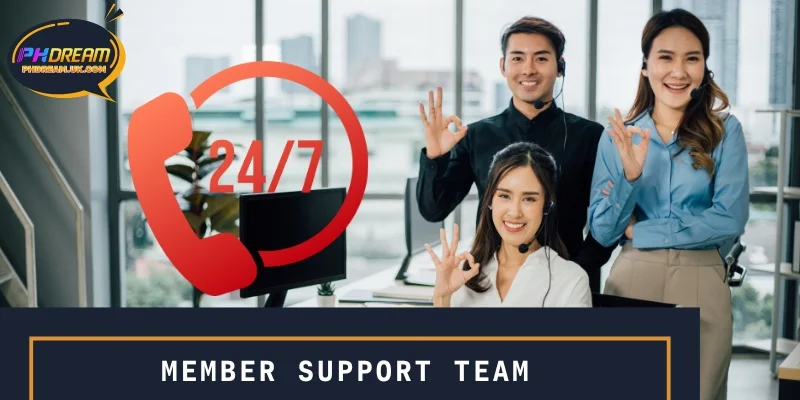 Member support team with accurate solutions