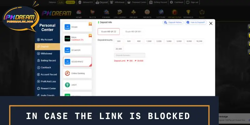 In case the link is blocked, you need to install VPN to switch.