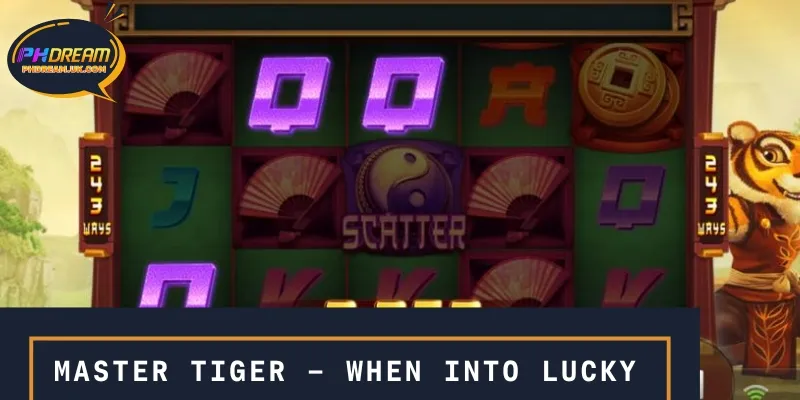 Master Tiger is inspired by the majestic king of the jungle