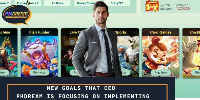 New goals that CEO is focusing on implementing