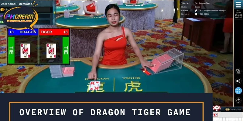 Dragon Tiger is an impressive casino card game with a fast pace
