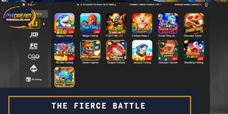 PHDREAM Fishing - The Fierce Battle