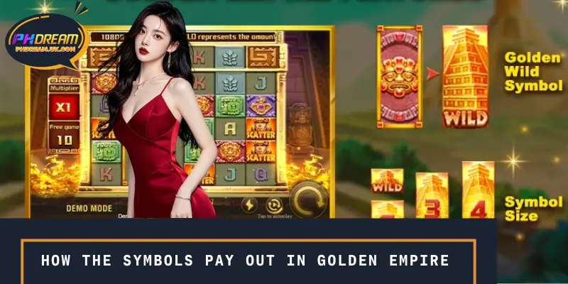 How the symbols pay out in Golden Empire