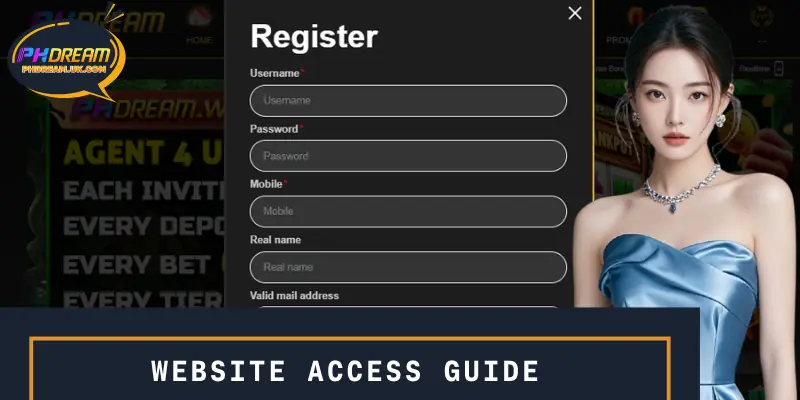 Website access guide