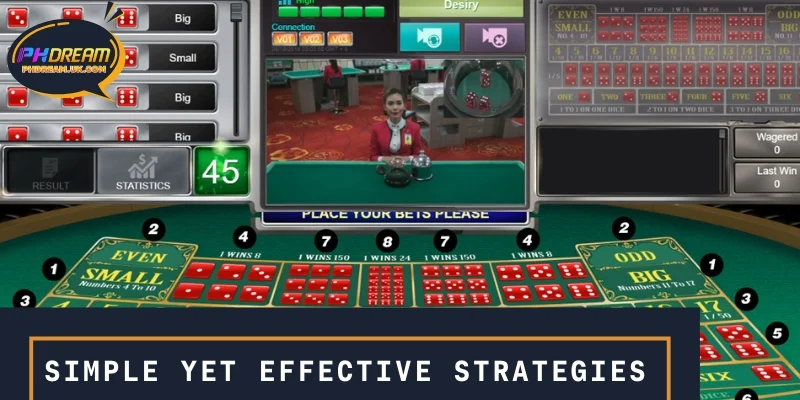 Simple yet effective strategies for consistent wins