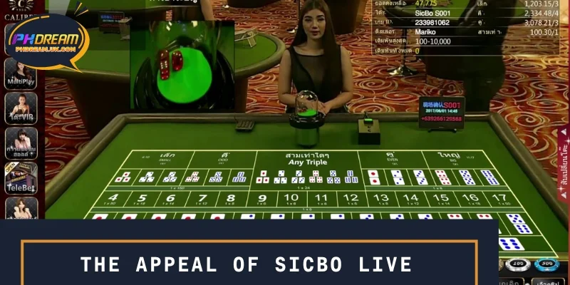 The appeal of Sicbo live
