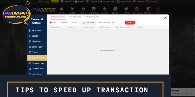 Guidelines to improve transaction speed