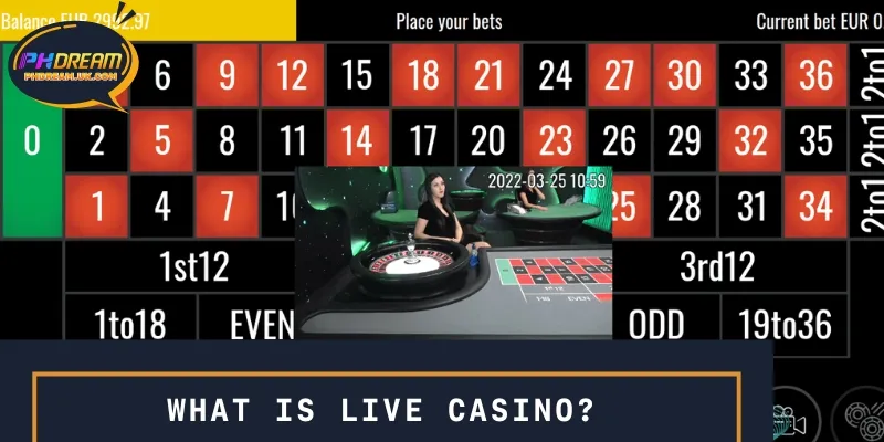 Live Casino is an attractive form of online gambling